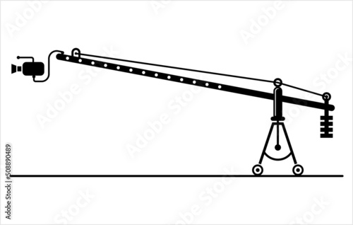 Camera Crane Icon M_2206001