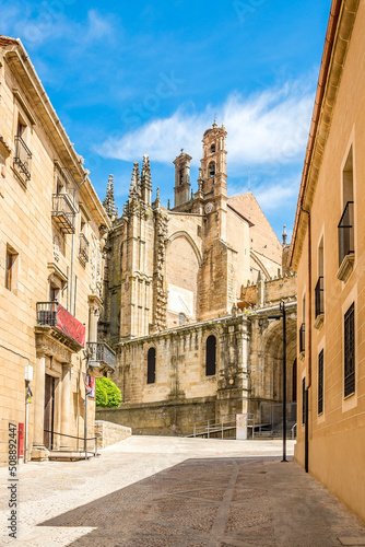 In the streets of Plasencia in West Spain.