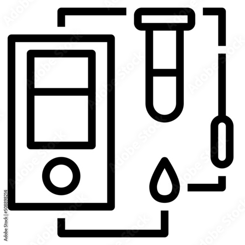 Antigen Test Kit Icon