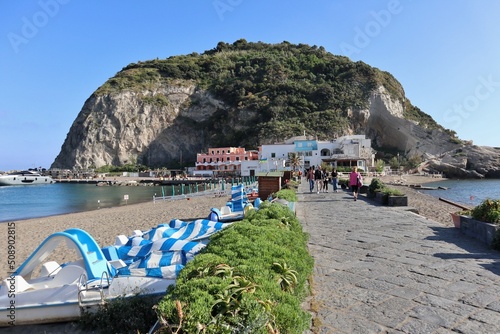 Ischia - Spiagge del porto di Sant'Angelo