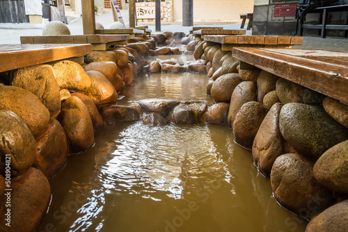 有馬温泉　Arima Hot Spring　金の湯　Gold Spring