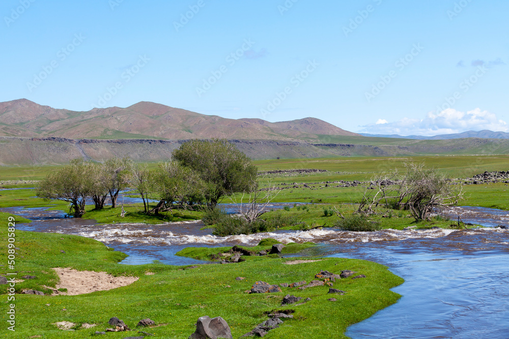 Orkhon Valley in Mongolia
