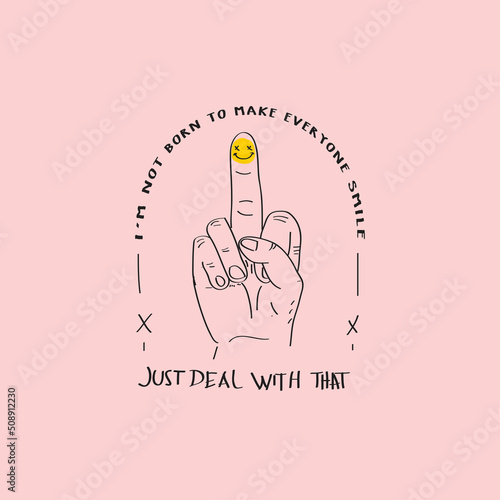 Graphic t-shirt design, vector illustration for t-shirt