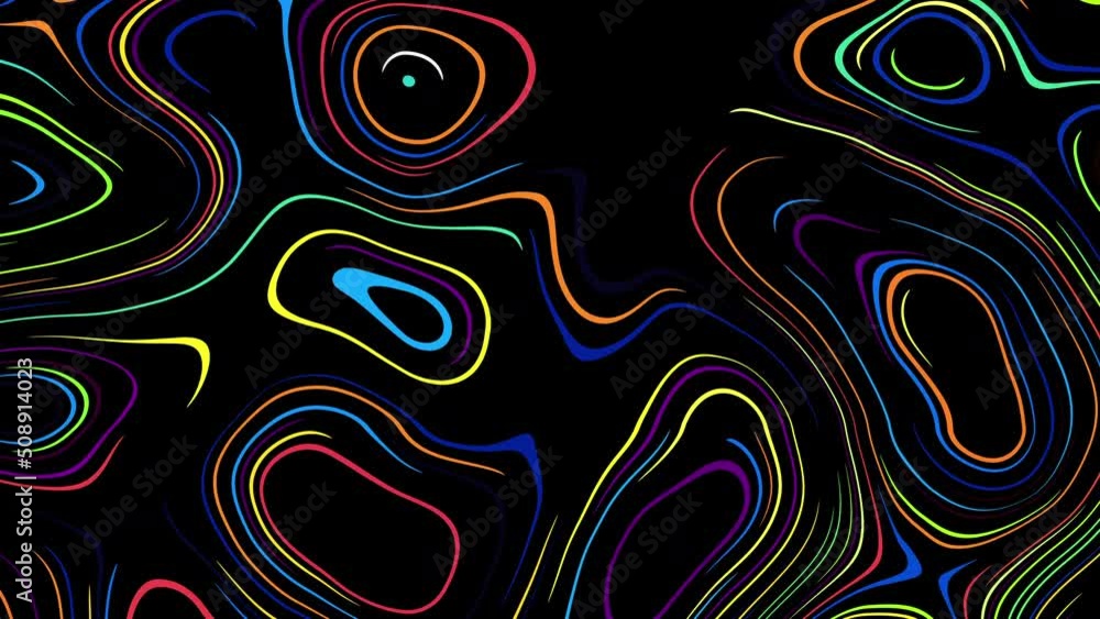 Seamless abstract wavy background for loop playback. Seamless abstract wavy background for loop playback.