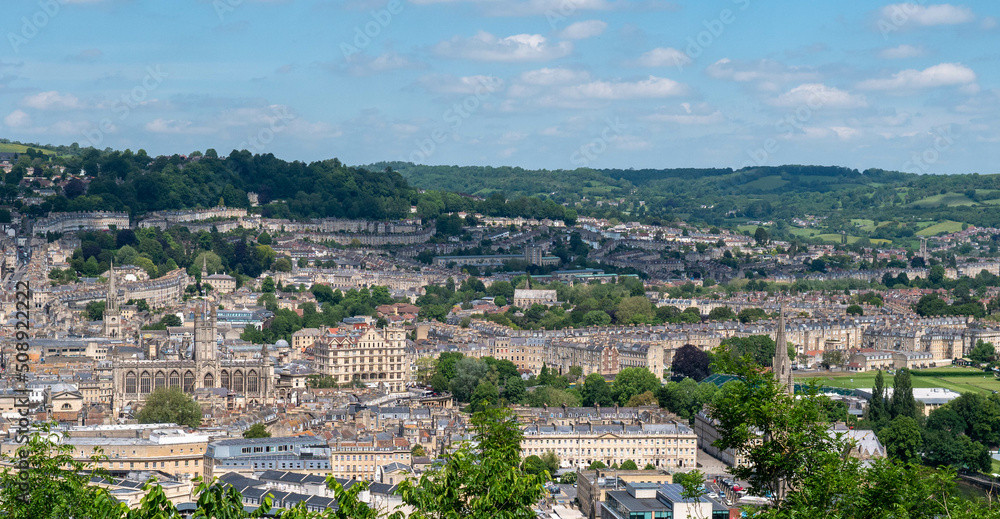 view of the Bath city