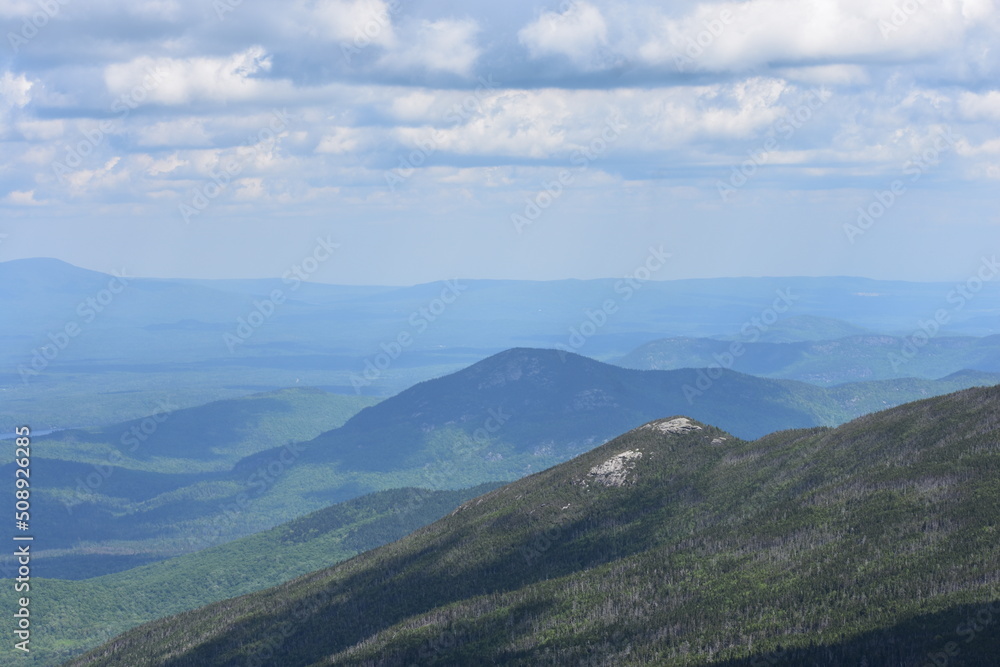 View from the top of Whiteface Mountain Wilmington New York