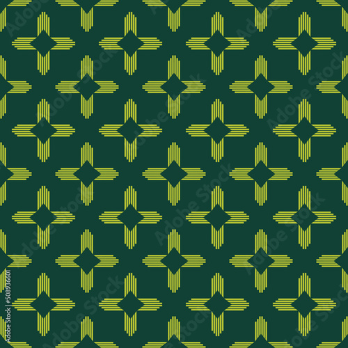 colourful asian geometric fabric pattern

