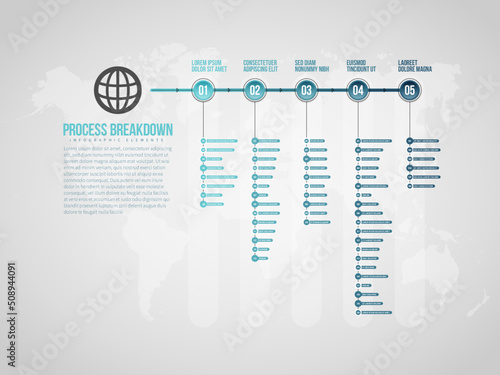 Process Breakdown Infographic