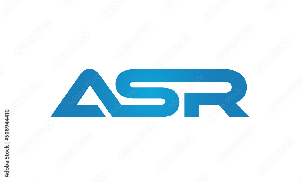 ASR linked letters logo icon ASR linked letters logo icon