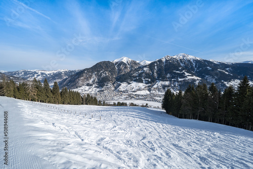 Ski resort Bad Hofgastein, Austria
