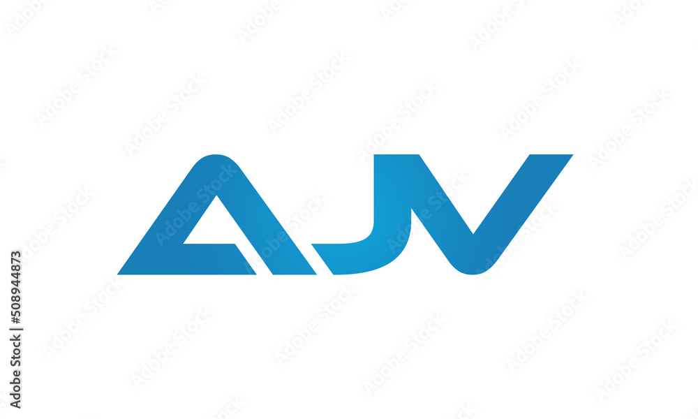AJV linked letters logo icon AJV linked letters logo icon