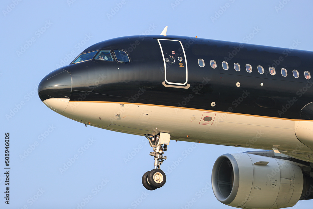 Obraz premium airplane at the airport