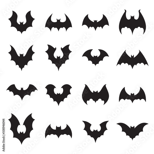 Fototapeta Vampire bat silhouette