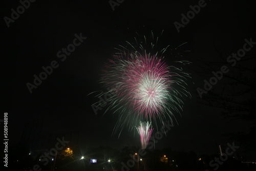 熱田神宮の花火
