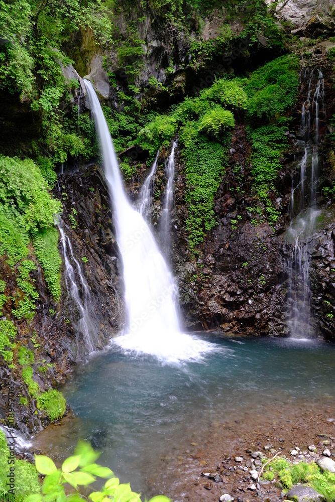 Naklejka premium 日光 裏見ノ滝