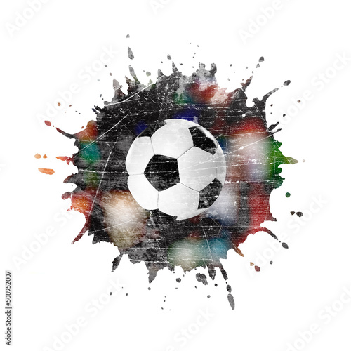 Soccer Fußball 3d Illustration