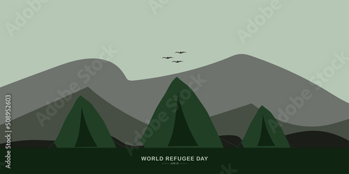 Fotografie, Obraz World Refugee Day