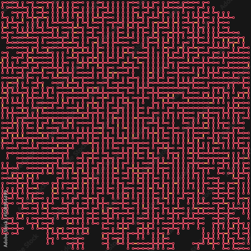 Albert-Laszlo Barabasi algorithm network visualization implementation illustration Albert-Laszlo Barabasi algorithm network visualization implementation illustration