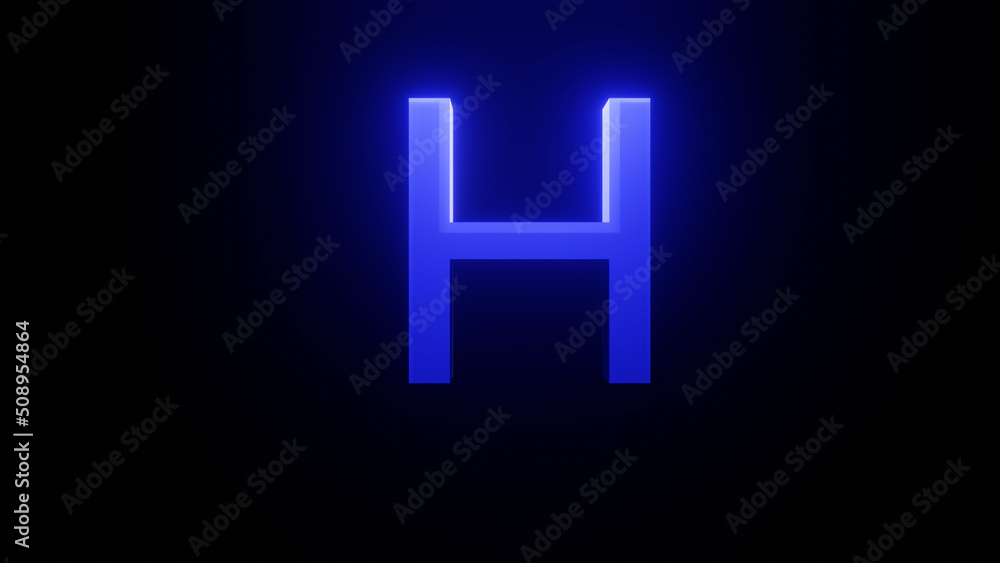 Obraz premium 3D LED LETTERS