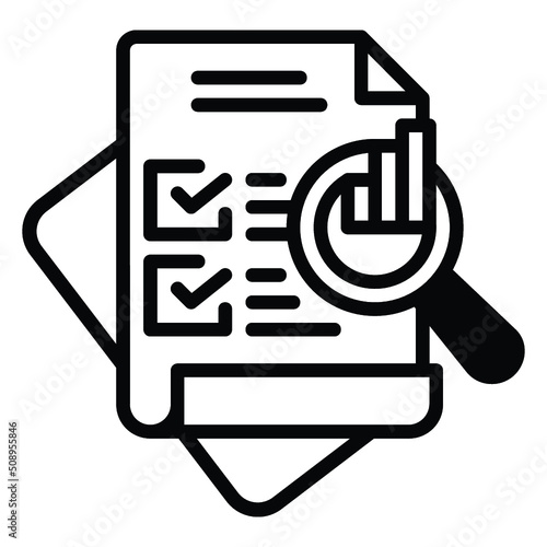 Transparency, chart, statistics icon