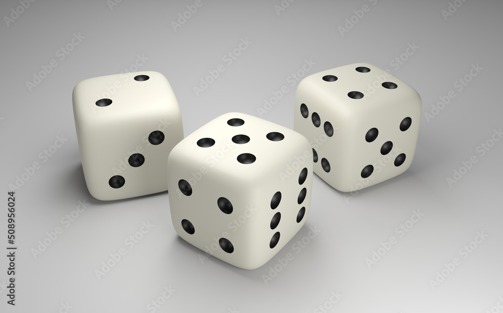 dice game random risk addiction luck 3D dice game random risk addiction luck 3D
