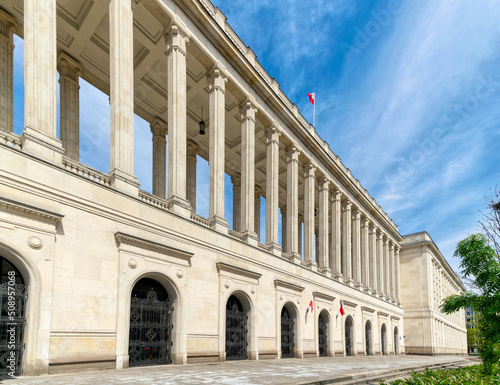 Building of the Ministry  in Warsaw