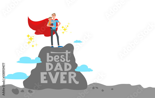 A man like a super hero