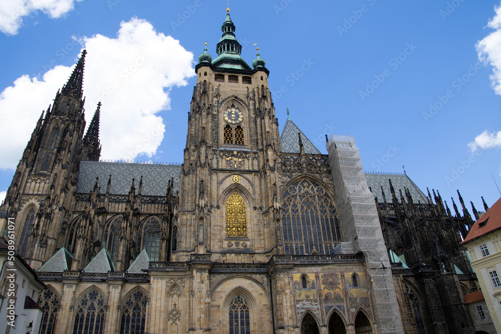 St Vitus Cathedral, in Prague.