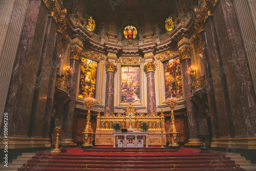 Amazing empty church