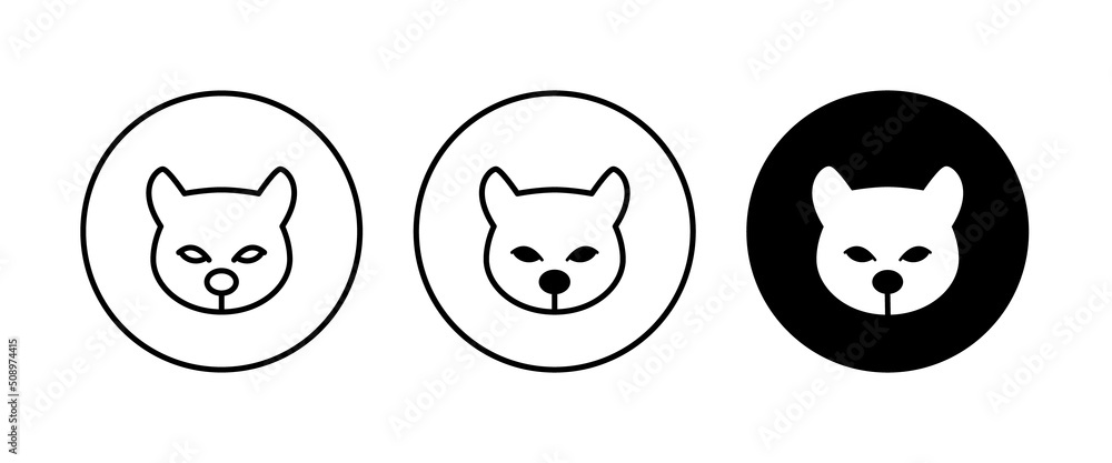 cat head icon, kitten icons button, vector, sign, symbol, logo, illustration, editable stroke, flat design style isolated on white cat head icon, kitten icons button, vector, sign, symbol, logo, illustration, editable stroke, flat design style isolated on white