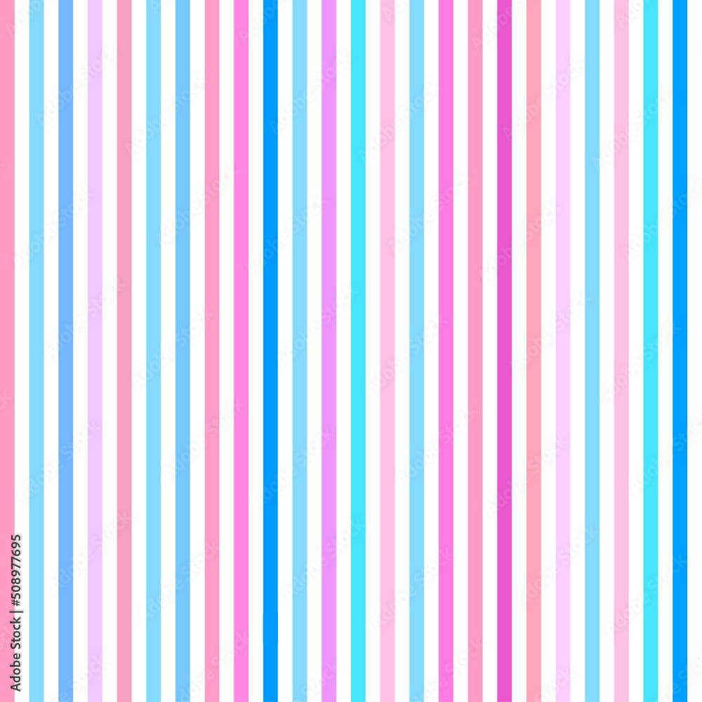 Fototapeta premium Stripe pattern. Multicolored background. Seamless abstract texture with many lines. Geometric colorful wallpaper with stripes. Print for flyers, shirts and textiles