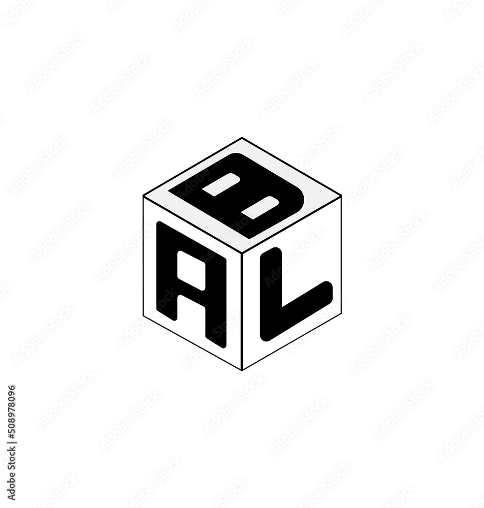 cube letter logo design, Font letter logo design. cube letter logo design, Font letter logo design.