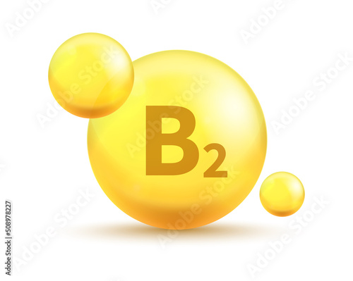 Vitamin golden capsules. Realistic 3d gold bubbles. Vector multivitamin pills