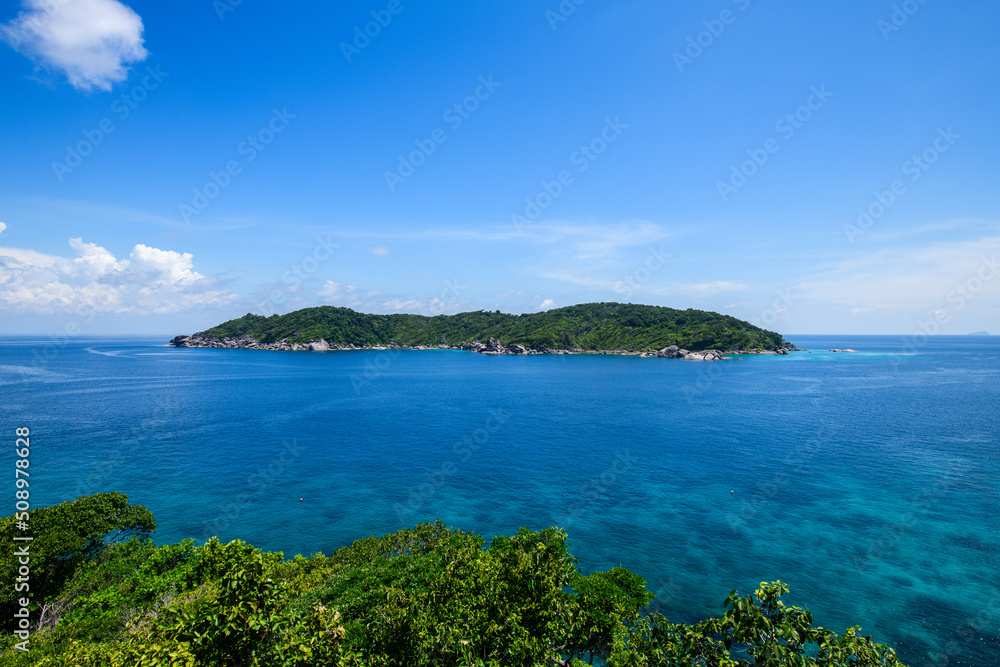 View Point at Similan island. Phang Nga, Thailand