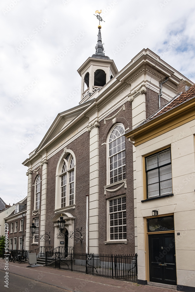 Sint Franciscus Xaveriuskerk Church - Roman Catholic church, built in Amersfoort 1817. Church has a neoclassical appearance. Amersfoort. the Netherlands.