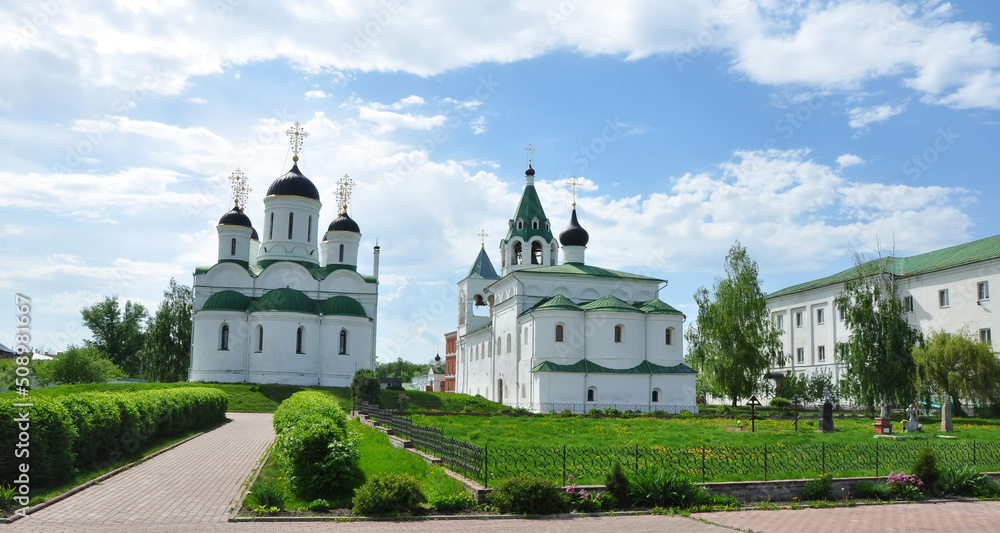 Spaso-Preobrazhensky Cathedral and Intercession Church. Murom, Russia