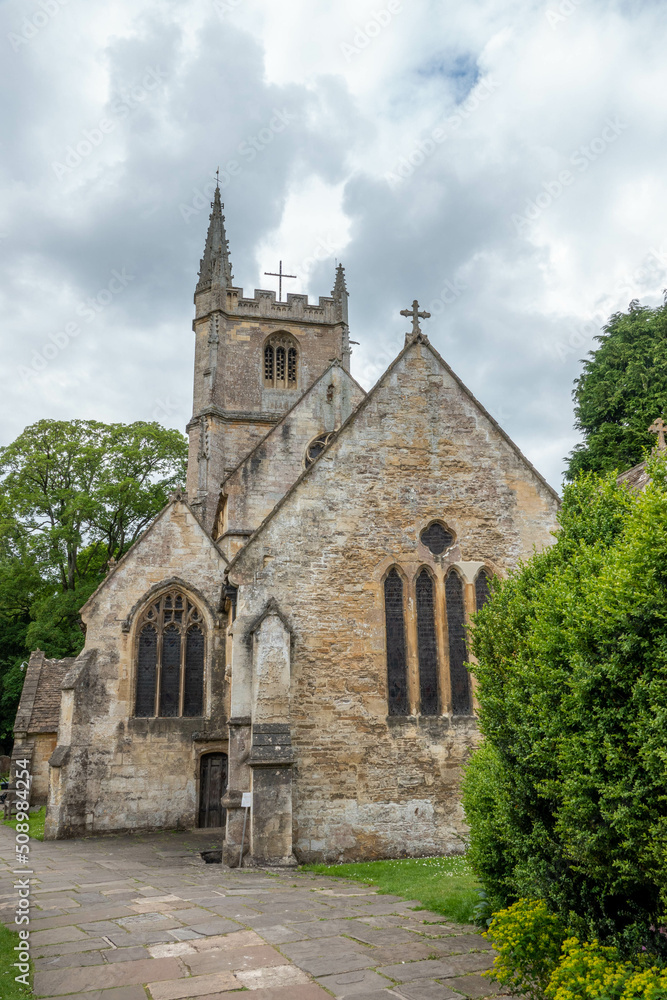 St Andrews Church in Castle Combe Wiltshire England