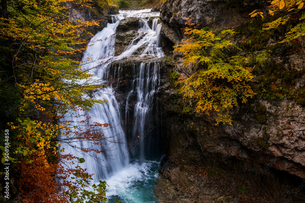 Autumn in Ordesa and Monte Perdido National Park, Spain