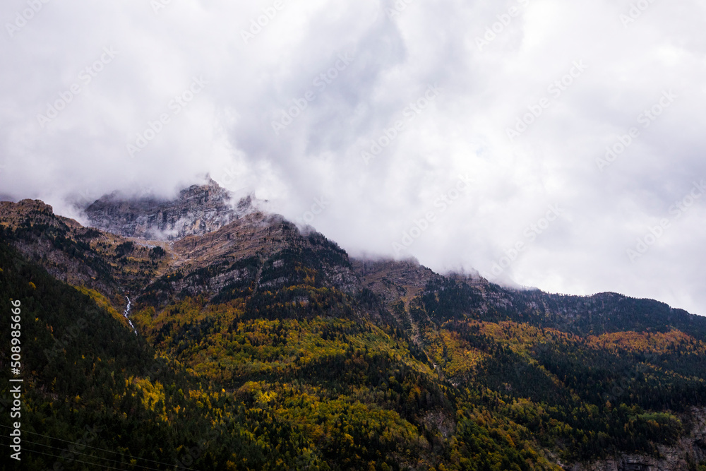 Autumn in Ordesa and Monte Perdido National Park, Spain