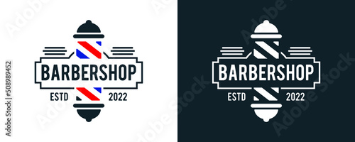 barbershop logo, can be used for your small business logo