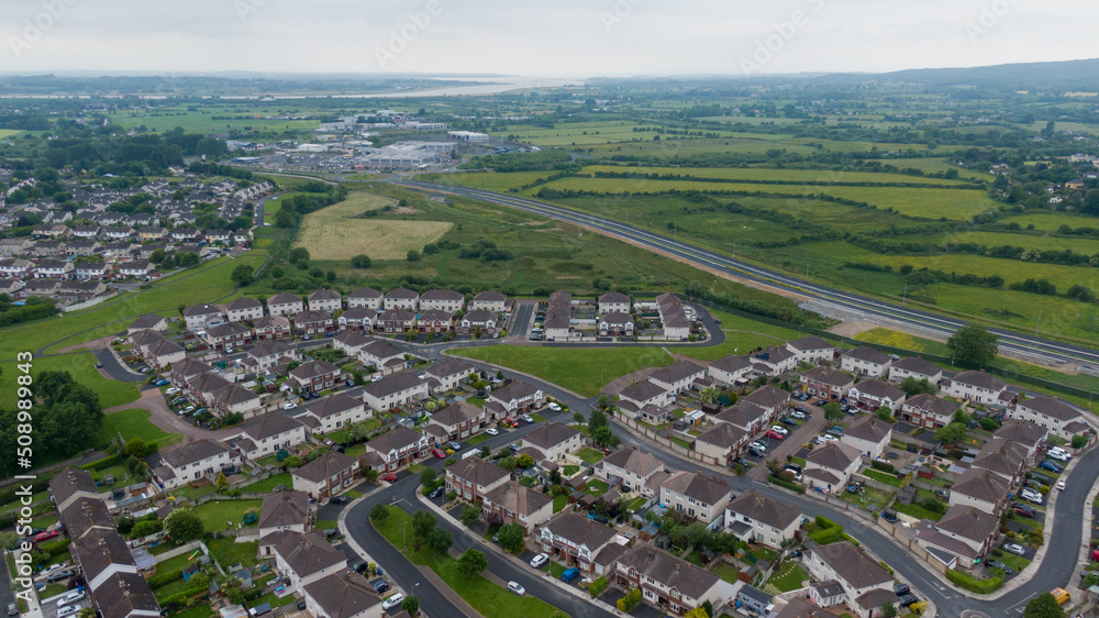 caherdavin, limerick estate view,Limerick, Ireland ,June,05,2022.