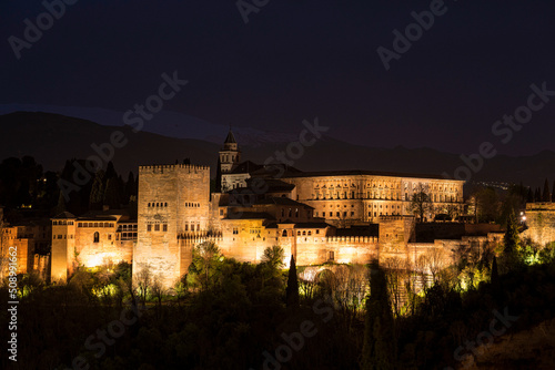 Alhambra in Granada, Spain