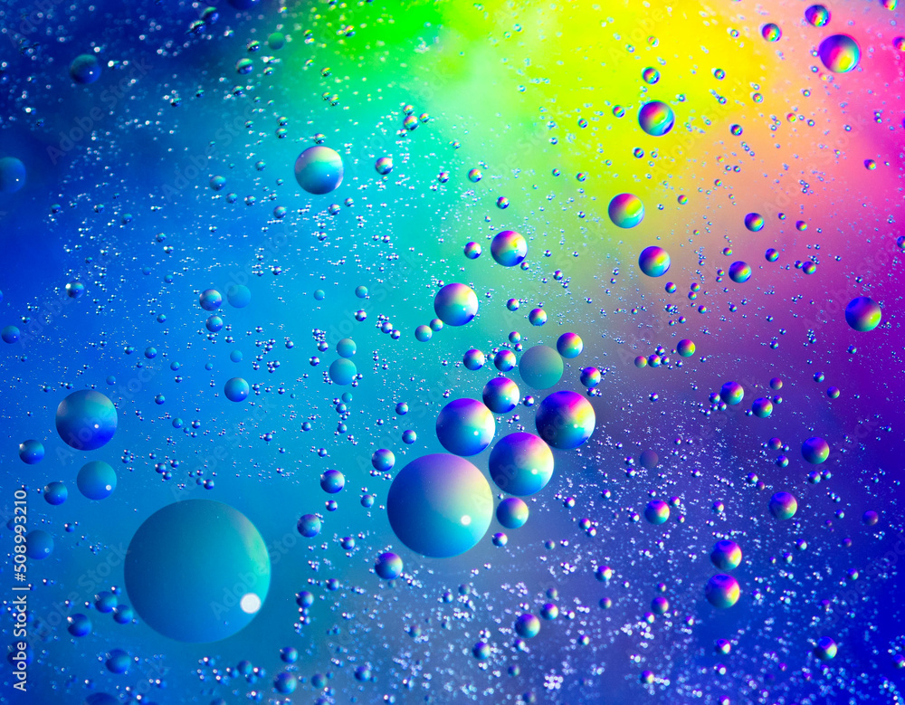 abstract background with bubbles, abstract colorful background