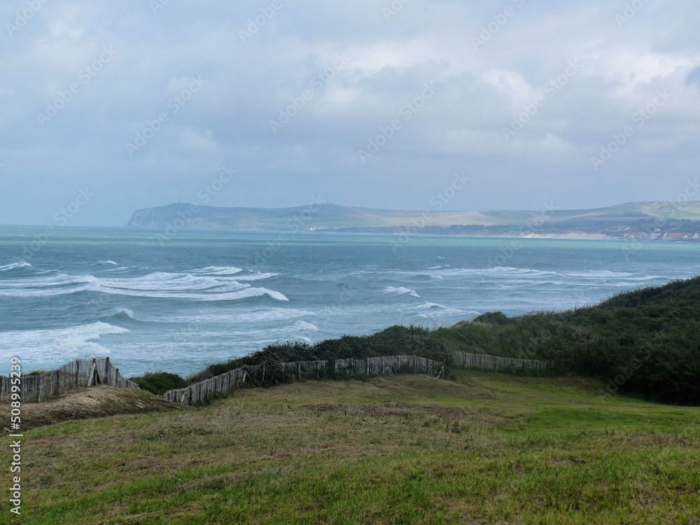Opal Coast, September 2018: Visit the beautiful beaches and cliffs of Northern France on the Opal Coast during high tides Opal Coast, September 2018: Visit the beautiful beaches and cliffs of Northern France on the Opal Coast during high tides