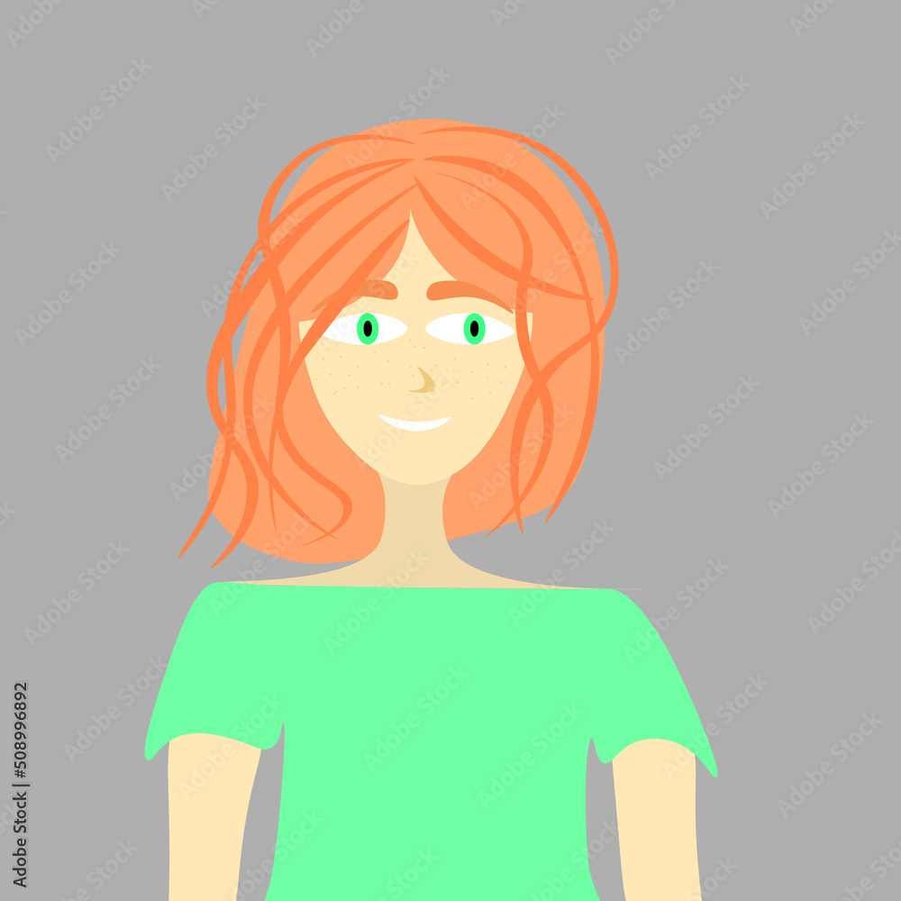 girl with red hair girl with red hair