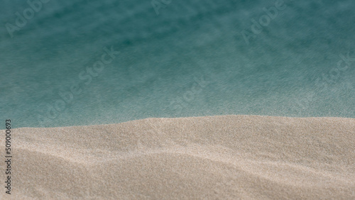 Εκτύπωση καμβά Windy day on the sand dunes in Qatar.