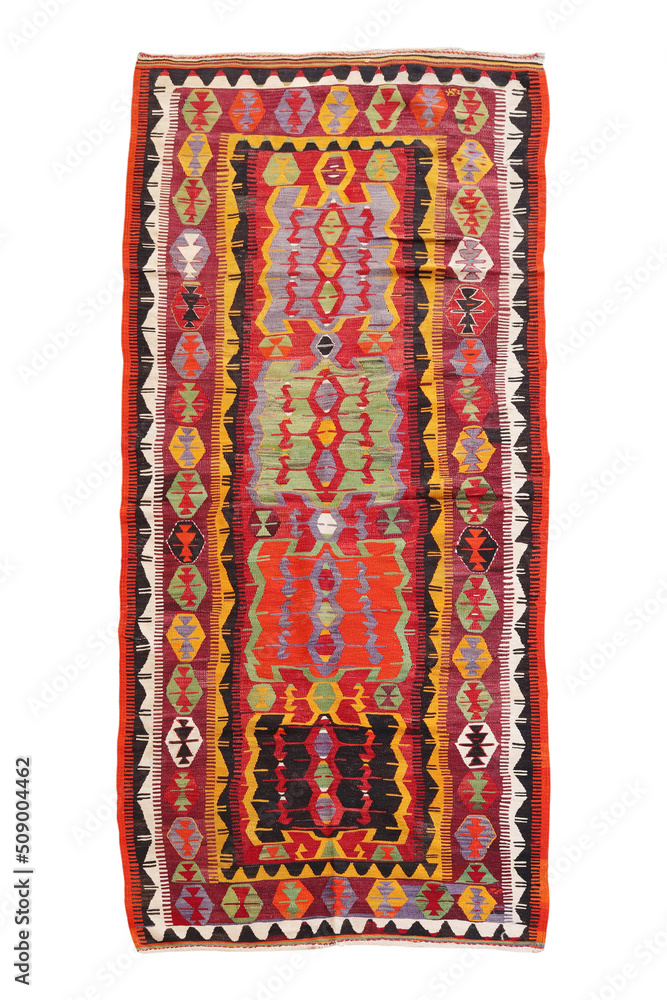 wool woven old antique Turkish rug wool woven old antique Turkish rug