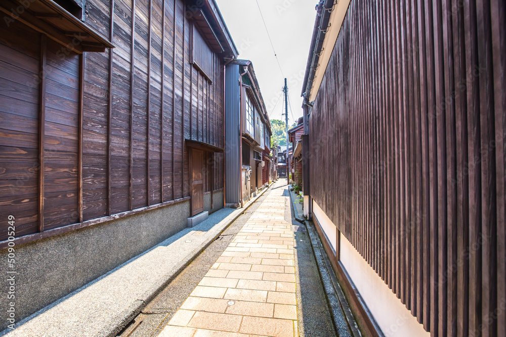 石川県金沢市 ひがし茶屋街の風景
石川県金沢市 ひがし茶屋街の風景