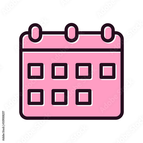 Weekly Calendar Icon