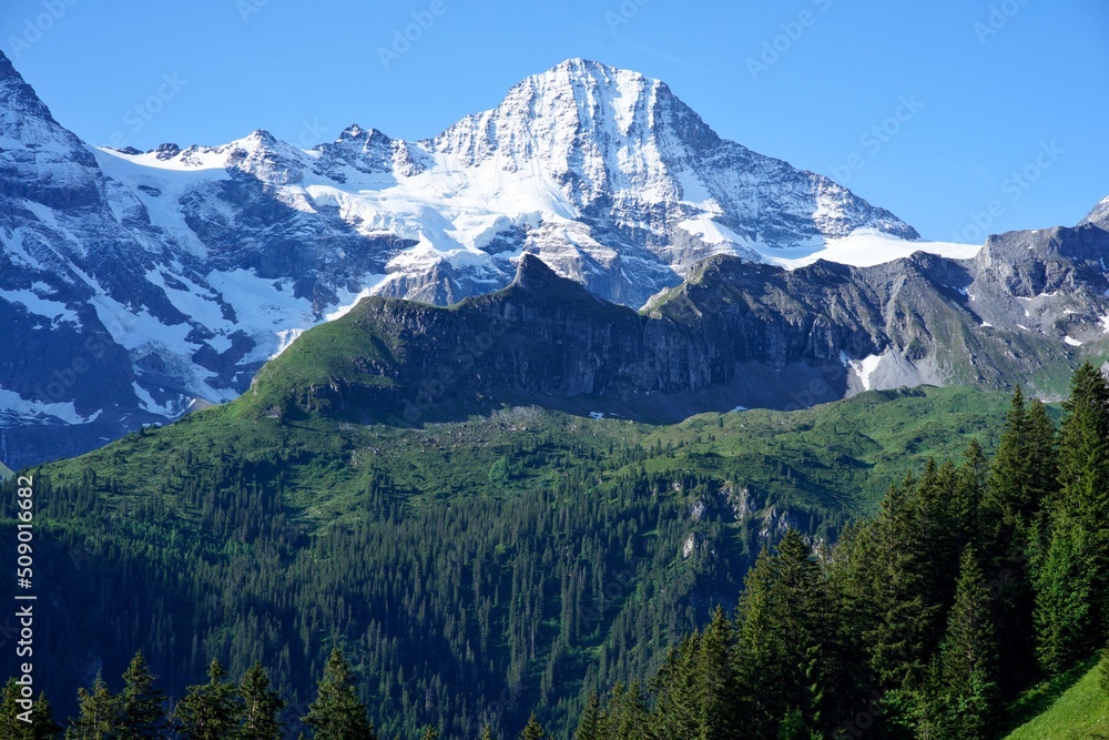 Jungfrau région in Switzerland 